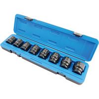 Jeu de douilles SAE PS834, 8 Mcx, Chocs, Prise de 3/4" Maritime Industrial Rubber