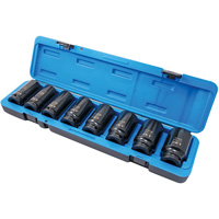 Jeu de douilles SAE &agrave; 6 pans PS834D, 8 Mcx, Chocs, Prise de 3/4", Profond Maritime Industrial Rubber