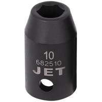 Douille, Chocs, 10 mm, Prise 1/2", 6 pans Maritime Industrial Rubber