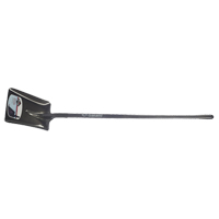 Snow Shovel, Tempered Steel Blade, 11.25" Wide, Straight Handle Maritime Industrial Rubber