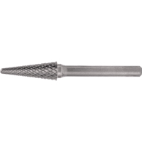 CLEVELAND Solid Carbide Burrs - Taper Shape Radius End 14° Maritime Industrial Rubber