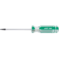 Tournevis carr&eacute; avec manche g&eacute;ant, Tige de #1, Ronde, 4" lo, Prise en Plastique Maritime Industrial Rubber