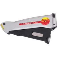Couteau Hidden Edge, 19 mm, Acier, Prise en Aluminium Maritime Industrial Rubber