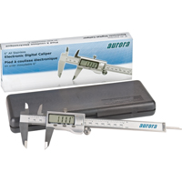 Electronic Digital Calipers, 0.001" (0.03 mm) Resolution, 0 - 6" (0 - 152 mm) Range Maritime Industrial Rubber