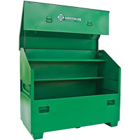 Jobsite Chest, 60" W x 30" D x 48" H, Green Maritime Industrial Rubber