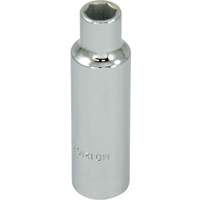  Socket, 10 mm, 1/2" Drive, 6 Points, Deep Maritime Industrial Rubber