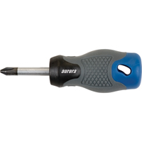 Phillips Screwdriver , #2, 4-1/4" L, Cushion Grip Handle Maritime Industrial Rubber