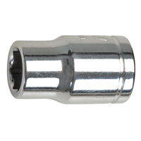 SAE Socket, 1/4", 3/8" Drive, 6 Points Maritime Industrial Rubber