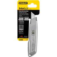 Fixed Blade Interlock&reg; Utility Knife, 5-1/2", Metal Blade Maritime Industrial Rubber