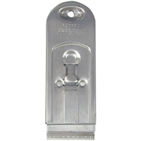 Grattoirs &agrave; lame de rasoir r&eacute;tractable, Lame Acier &agrave; haute teneur en carbone, Largeur 1-1/2", Manche M&eacute;tal Maritime Industrial Rubber