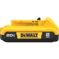 20V Max* Compact XR Battery Pack, Lithium-Ion, 20 V, 2 A Maritime Industrial Rubber