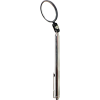 Miroir d'inspection, Circulaire, 1-1/2" lo x 1-1/2" la, T&eacute;lescopique Maritime Industrial Rubber