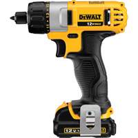 Ensemble de tournevis max, 1/4", 12 V, 160 UWO couple max., Lithium-ion bloc-pile Maritime Industrial Rubber