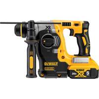 Max XR&reg; Brushless L-Shape Rotary Hammer Kit, 20 V, 1", 0-1100 RPM Maritime Industrial Rubber