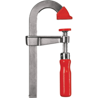 U Style Bar Clamps, 4" (102 mm) Capacity, 2" (51 mm) Throat Depth Maritime Industrial Rubber