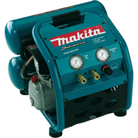 Air Compressors, Electric, 3.3 Gal. (4 US Gal.), 130 PSI, 120/1 V Maritime Industrial Rubber