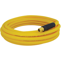 Easyflex Premium Hoses with Fittings, Air/Water, Technopolymer, 3/8" dia. x 50', 300 psi, 1/4 NPT Maritime Industrial Rubber