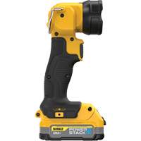 Lampe de travail Max, DEL, 110 lumens, 11 hres de fonctionnement, Bloc-pile Rechargeable, Plastique Maritime Industrial Rubber