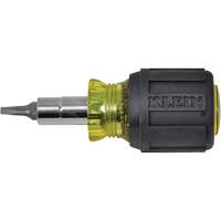 Tournevis multi embouts court a/pointe carr&eacute;e, 3-1/5" lo, Prise Coussin&eacute;e Maritime Industrial Rubber