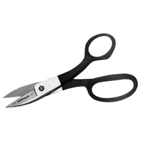 CISAILLES,LAMES LARGES,8"LONG, Longueur de coupe de 2", Poign&eacute;e Anneaux Maritime Industrial Rubber