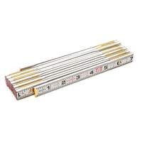 R&egrave;gle en bois pliante, 6' lo, Bois, Graduations de 1/6" Maritime Industrial Rubber