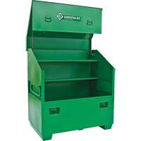 Jobsite Chest, 36" W x 30" D x 48" H, Green Maritime Industrial Rubber