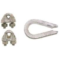 Wire Rope Clips with Thimble Set Maritime Industrial Rubber