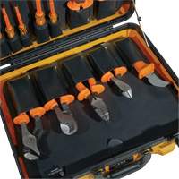 Utility Insulated Tool Kits, 13 Pcs Maritime Industrial Rubber