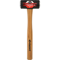 Double-Face Sledge Hammer, 4 lbs., 16" L, Wood Handle Maritime Industrial Rubber