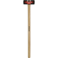 Double-Face Sledge Hammer, 10 lbs., 36" L, Wood Handle Maritime Industrial Rubber