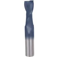 M&egrave;che &agrave; spirale, 1/2" dia., 1/4" Hauteur de carbure, 3" lo, 1/2" tige Maritime Industrial Rubber