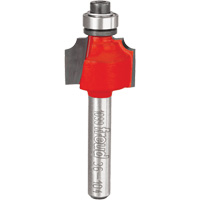 Fraise &agrave; baguette, 3/4" dia., 1/4" tige Maritime Industrial Rubber