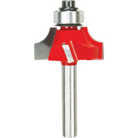 Fraise &agrave; baguette, 1" dia., 1/4" tige Maritime Industrial Rubber