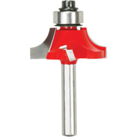 Fraise &agrave; baguette, 1-1/8" dia., 1/4" tige Maritime Industrial Rubber