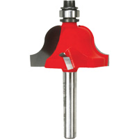Fraise &agrave; doucine Romaine, 1-3/8" dia., 1/4" tige Maritime Industrial Rubber