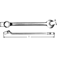 Combination Wrenches, 3/8", 6-5/16" Length Maritime Industrial Rubber
