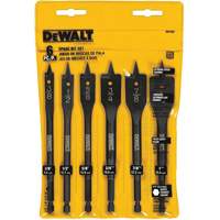 Heavy-Duty Spade Bit Set, 6 Pieces Maritime Industrial Rubber