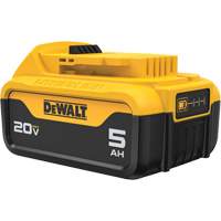 Bloc-piles Max XR Premium, Lithium-ion, 20 V, 5 A Maritime Industrial Rubber
