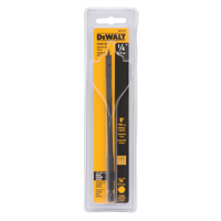 Spade Drill Bit, 1/4" Diameter, 1/4" Shank, 6" Length Maritime Industrial Rubber