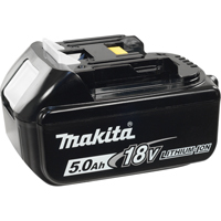 Bloc-piles, Lithium-ion, 18 V, 5,0 A Maritime Industrial Rubber