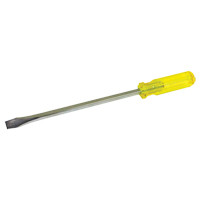 Slotted Screwdriver, 1/2", 14-1/2" L, Plastic Handle Maritime Industrial Rubber