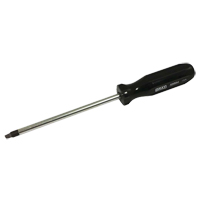Tournevis &agrave; pointe carr&eacute;e, Tige de #4, Ronde, 9-3/4" lo, Prise en Plastique Maritime Industrial Rubber