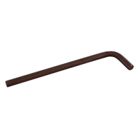 Long Hex Key, Hex End, 3/8" x 7.25" L, L Shape Maritime Industrial Rubber