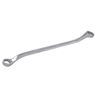 Cl&eacute; polygonale, 12 pans, 8/9 mm, d&eacute;cal&eacute;es de 15°, Fini Chrome Maritime Industrial Rubber