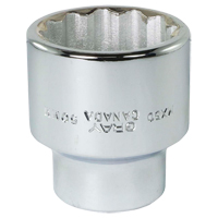 Socket, 50 mm, 1" Drive, 12 Points Maritime Industrial Rubber