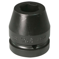Socket, Impact, 22 mm, 1" Drive, 6 Points Maritime Industrial Rubber