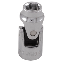 Universal Joint Socket, 3/8" Drive, 6 Points Maritime Industrial Rubber