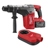 M18 Fuel 1-9/16" SDS Max Hammer Drill Kit, 1-9/16" Chuck, 18 V Maritime Industrial Rubber