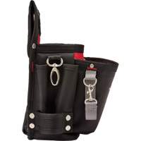 Poche de travail pour &eacute;lectricien, Nylon, 15 pochettes, Noir Maritime Industrial Rubber
