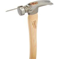 Smooth Face Framing Hammer, 19 oz., Wood Handle, 16" L Maritime Industrial Rubber